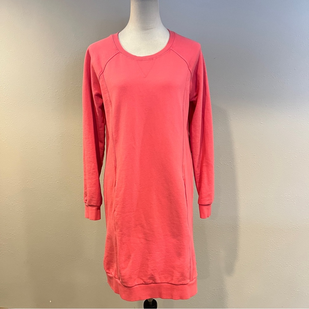 Joules salmon Pink‎ long sleeves Sweatshirt Dress size 6